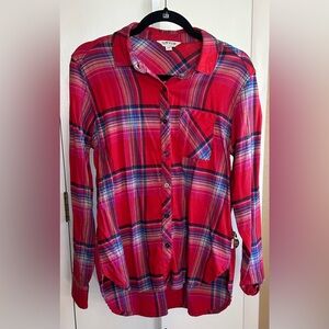 🛶🍂 Orvis Pink/Purple Plaid Shirt | Classic Outdoorsy Cozy Style